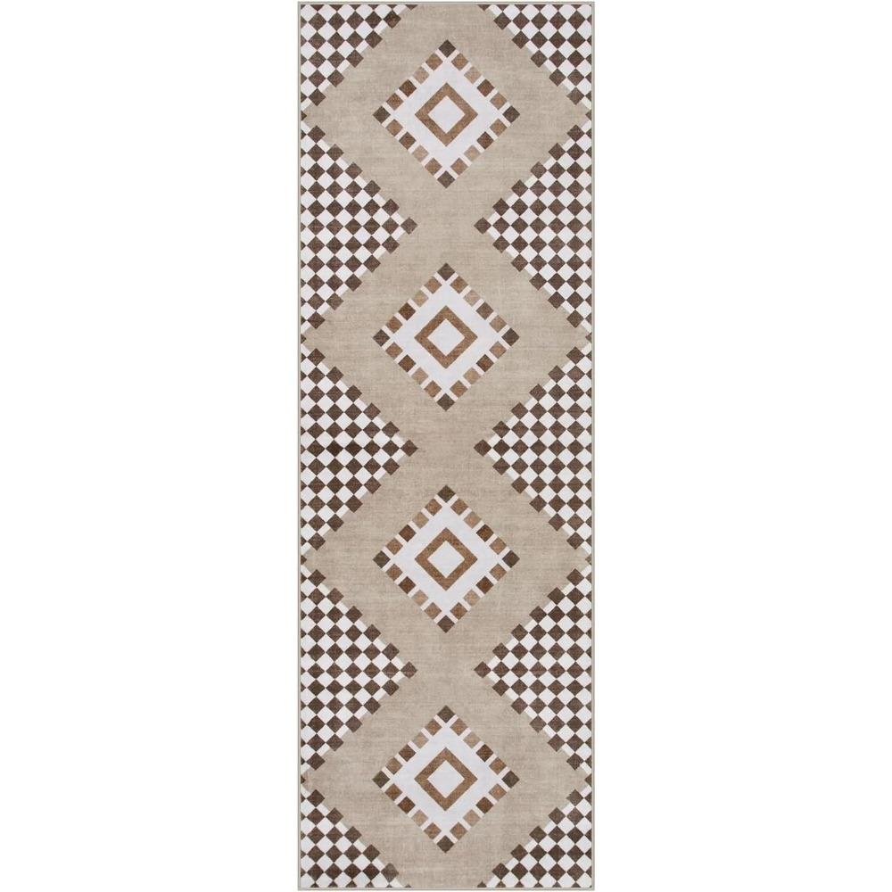 Кухонный коврик-дорожка для пола, ковер для прихожей, нескользящий длинный ковер, украшение для дома, клетчатый, моющийся, богемный ковер, коврики для ног в прачечной