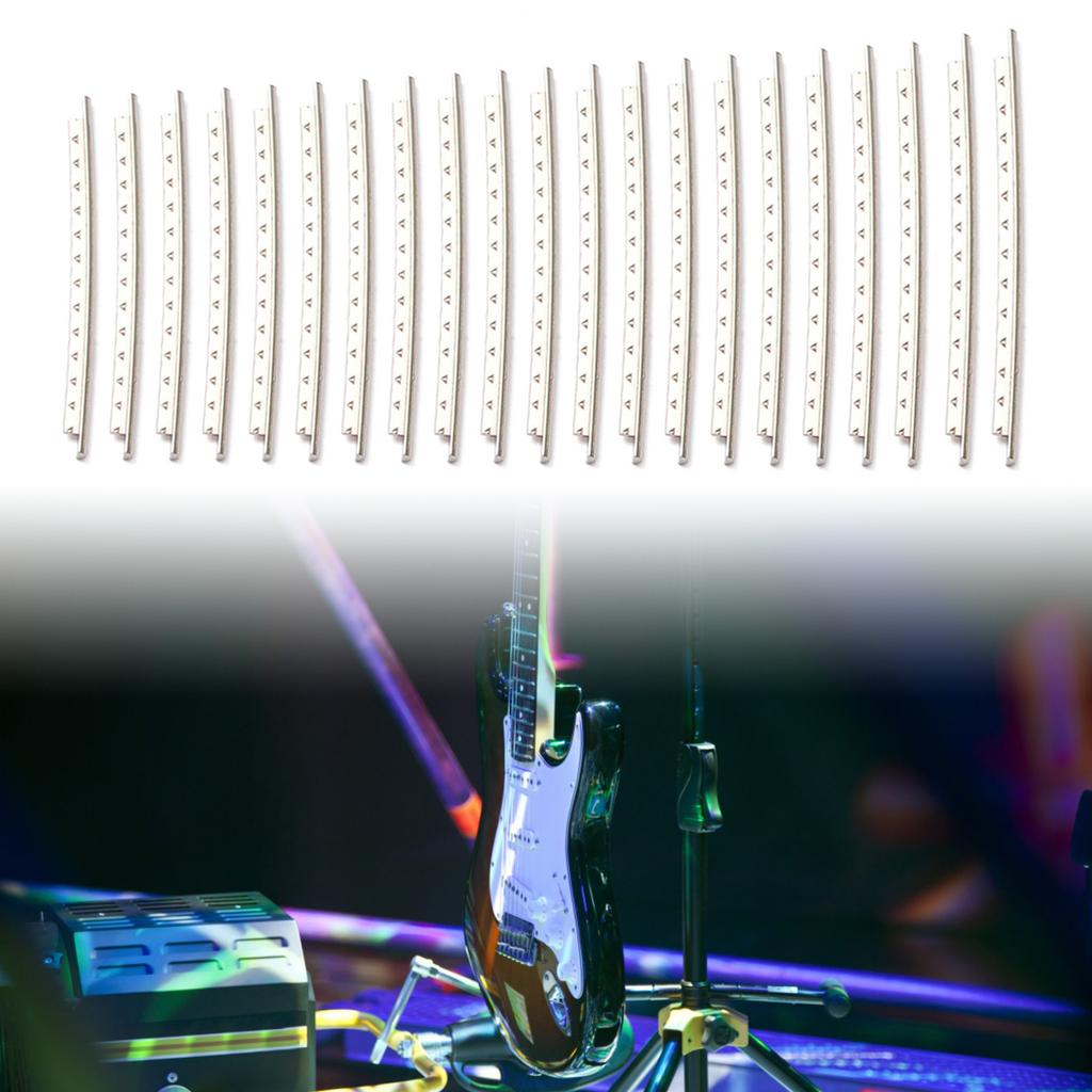21Pcs/set Guitar Fret Wire Set Stainless Steel 2.7mm Fret Wire for Guitar Replacement Accessories Playing Accessories