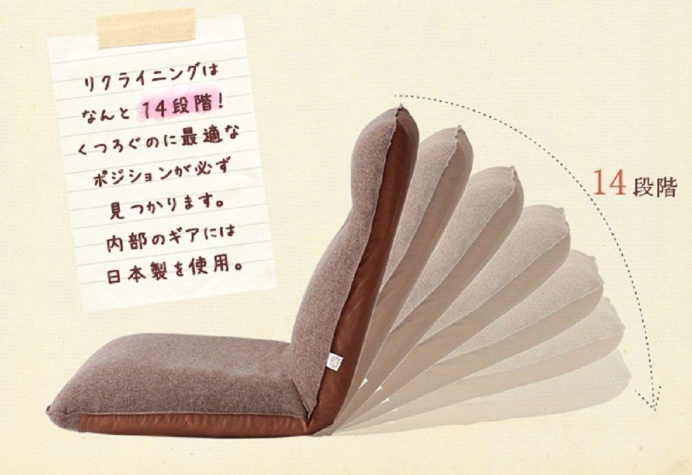 Seltan Seat Chair High Resilience High Back Type Darian Beige Made In Japan SHBf-560BE