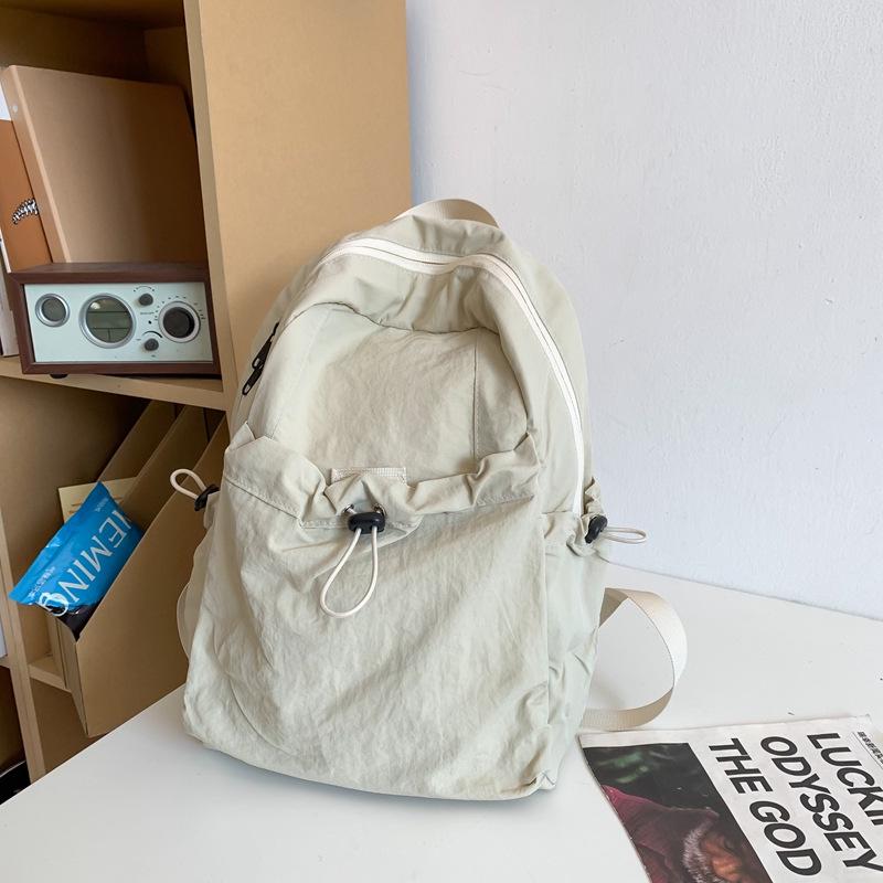 Японский рюкзак из плиссированного нейлона - Большой, Легкий, Повседневный, для Путешествий и Колледжа, Сумка для Ноутбука для Мужчин и Женщин