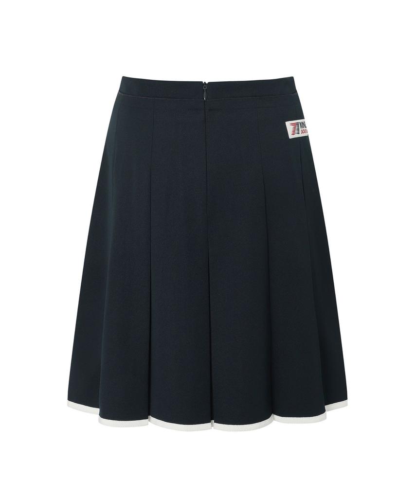 Monday Flow Classic Midi Skirt_Dark Navy