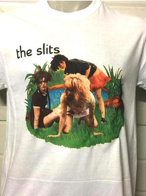 Футболка в стиле панк-рок для девушек The Slits, Унисекс