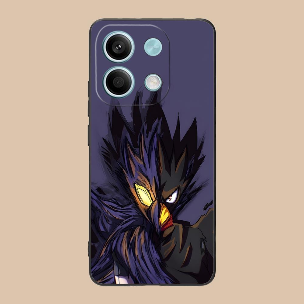 MHA Tokoyami Mobile Phone Case for POCO M7 M6 M5 M4 M3 X7 X6 X5 X4 X3 Pro GT 5G Colorful Printing Cover Cellphones Cover Luxury