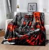 Mythology Valhalla Flannel Blanket Soft Warm All-Season Throw, Design for Camping, Car Travel, Hiking Sofa, Bed, Office Perfect Gift for Parties