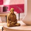 Статуэтка Христа из смолы Yousheng, рождественское украшение для стола, статуэтка Иисуса в медитации для столов, украшение камина, христианский подарок