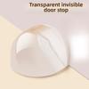 1-8 шт. Прозрачный дверной стопор Самоклеящийся держатель для двери Защелка Напольный дверной упор для защиты стены и мебели