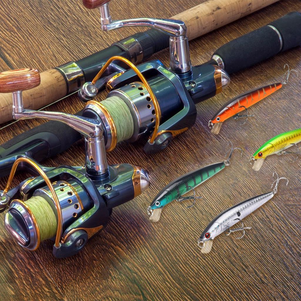 Fishing Lure Kit Saltwater Freshwater Hard Bait Lures Shallow Crankbait Fishing Lewers For Bass Panfish Crappie