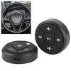 Akozon Car Steering Wheel Controller, Steering Wheel Control Buttons, Radio Volume Navigation Controller Switch