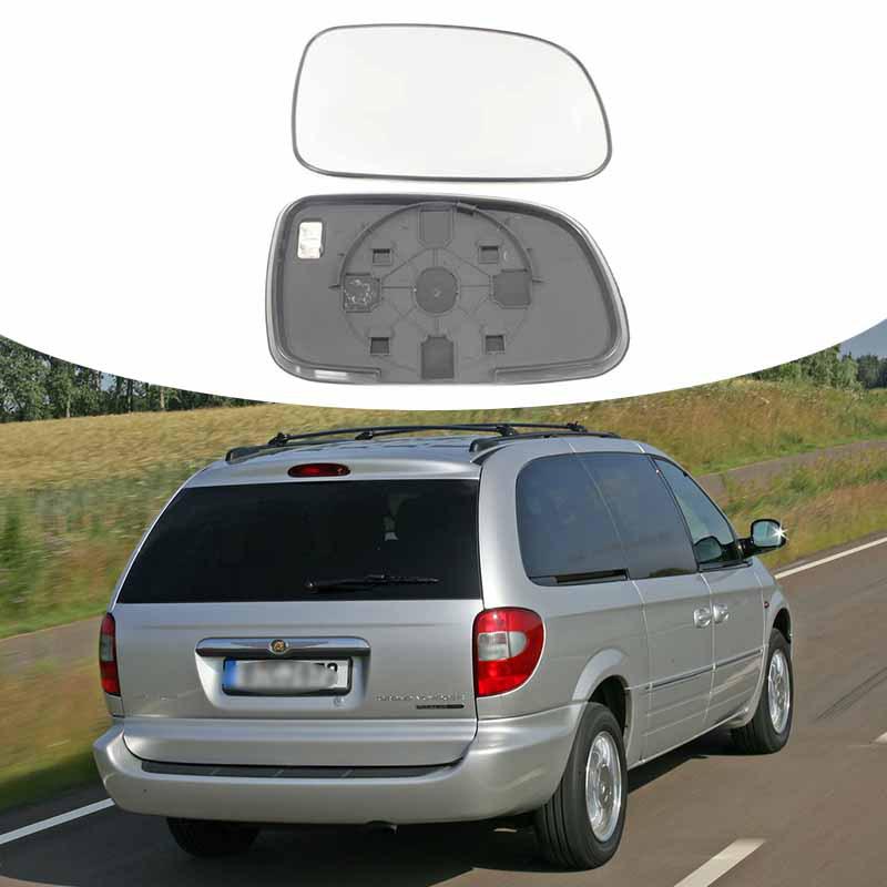 96-07 Chrysler Grand Voyager Heated Rearview Mirror Lens Replacement