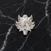 Brooch Pin, Versatile Animal-Shaped Brooch with Electroplated Surface, Lion Design Lapel Pin for Business Daily Wear