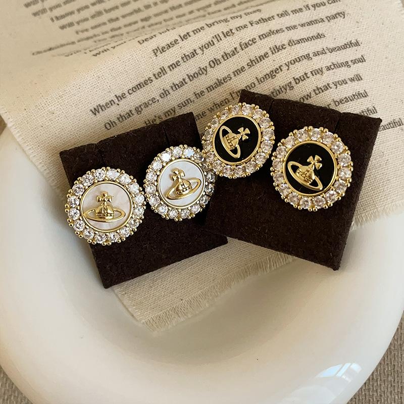 Дизайнерские серьги-гвоздики с каплями масла и планеты Циркония, круглые серьги-гвоздики для женщин, уникальные, индивидуальные, модные, темпераментные, универсальные серьги