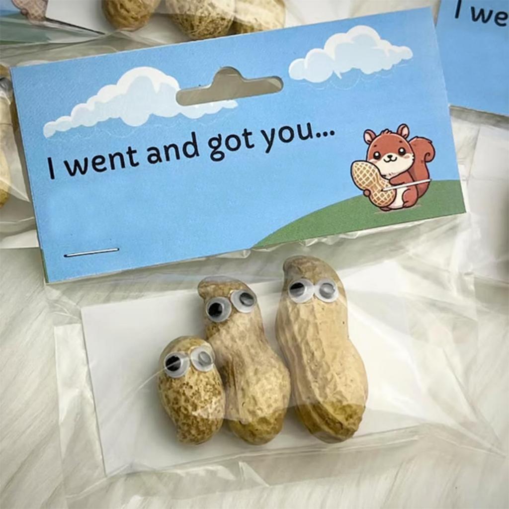 Deez для друга, Deez забавное праздничное украшение, забавный набор орехов в очках, новинка Deez настольное украшение, Deez Pun Lovers украшения для вечеринки