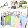 8/10/20 зажимов, сушилка для белья из нержавеющей стали, вешалка для одежды, ветрозащитная для нижнего белья, носков, бюстгальтеров, шапок