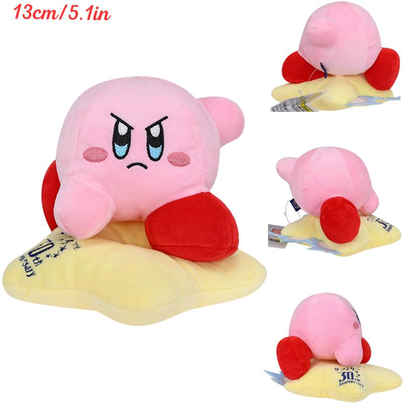 Star Kirby Kawaii Soft Plush Toys Cute Anime Kirby Waddle Dee Doo Stuffed Animals Plushies Peluche Dolls Birthday Gifts Kids