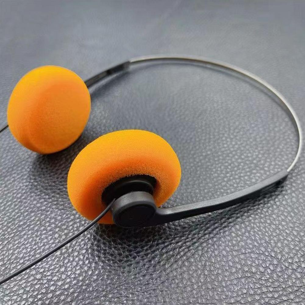 1 шт. Наушники с косточкой Музыка Mp3 Walkman Ретро Ощущения Портативные Проводные Маленькие Наушники Спорт Мода Фото Реквизит 4