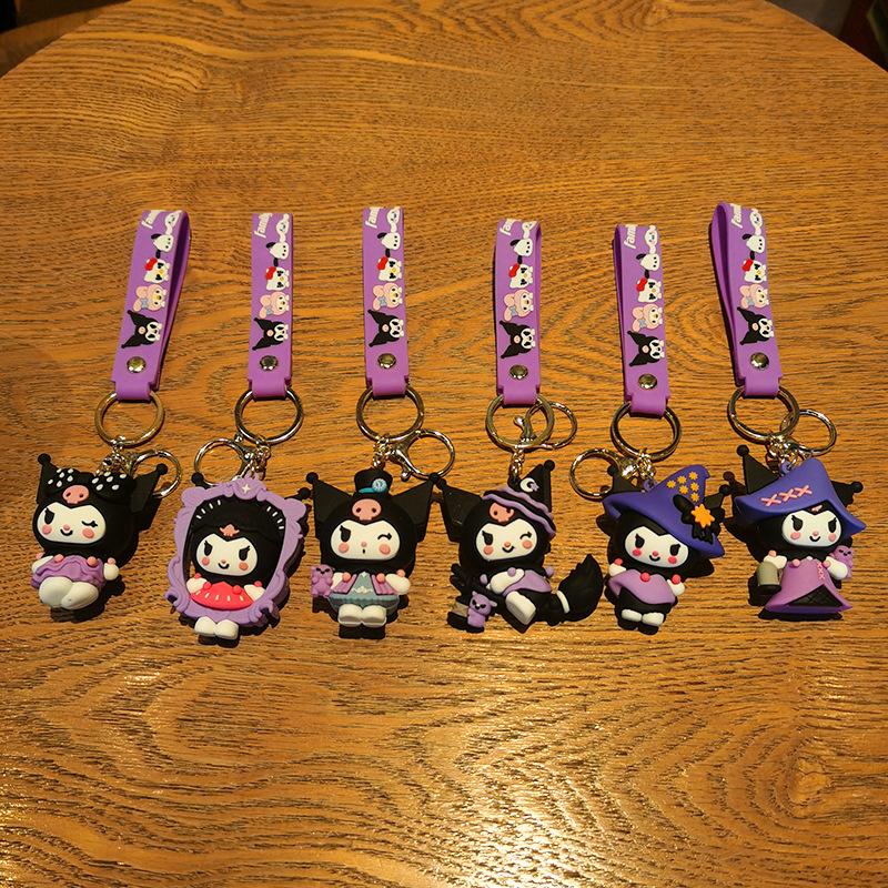 Брелок Sanrio Курамицу Мультяшная Милая Кукла Украшение для Автомата с Призами Подарок для Подруг Маленький Подарок Модные Игрушки Аниме Мультфильм