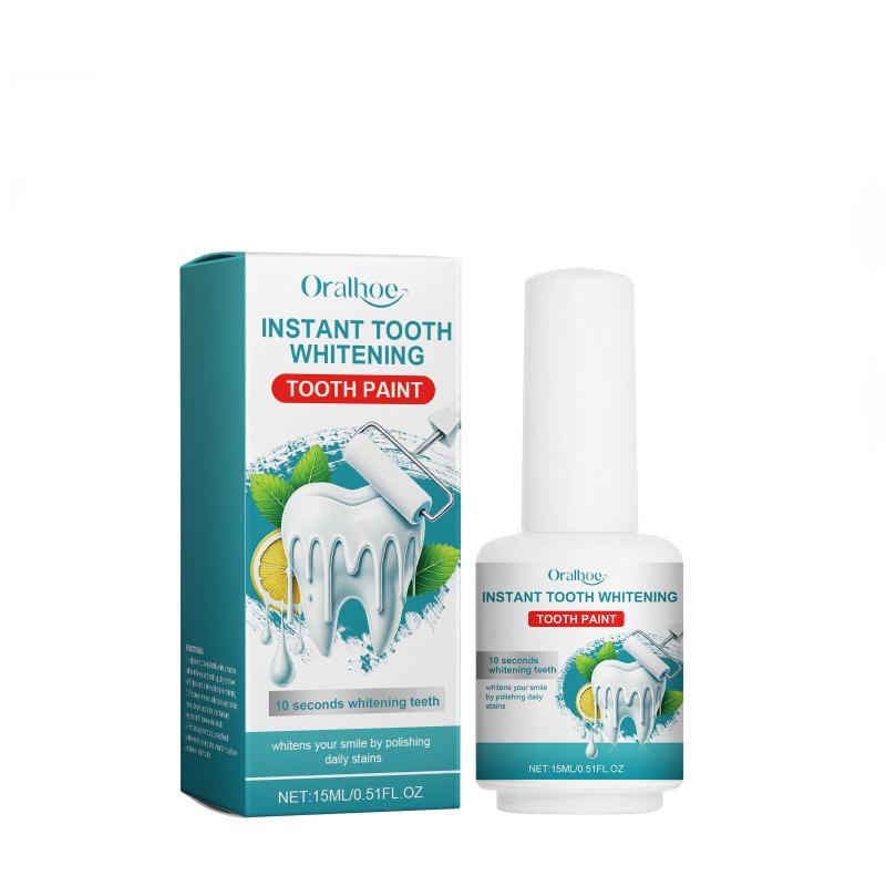 Teeth Whitening Paint Powerful Tartar Remover Prevent Pigment BuildUp Refreshing Breath for Daily Morning Routine