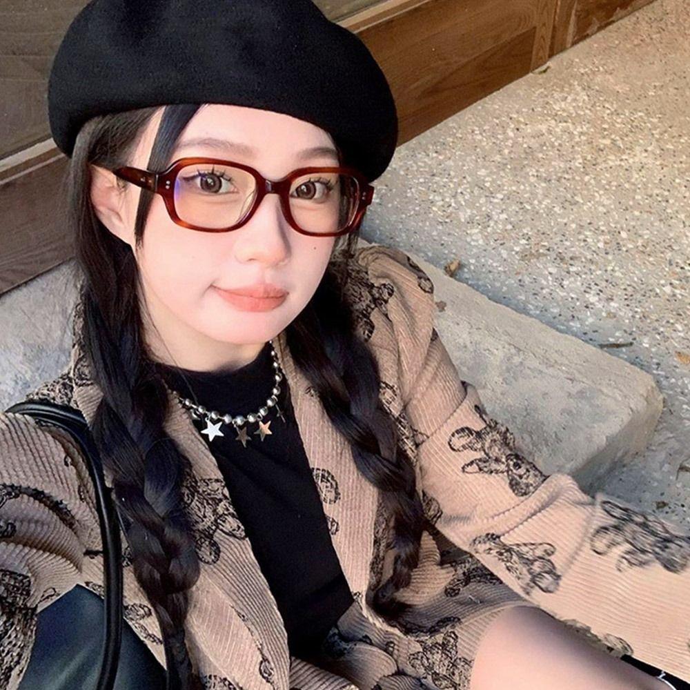 Сверхлегкие квадратные очки, блокирующие синие лучи, компьютерные очки, оптические очки для офиса