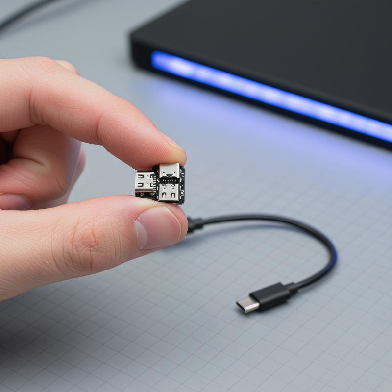 Разветвитель питания USB Type-C 1-в-2, модуль адаптера USB для синхронной зарядки и передачи данных в комплектах для мобильных устройств или ноутбуков