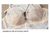 Женский кружевной комплект нижнего белья пуш-ап большого размера с французским кружевом для ресниц