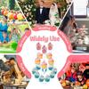 Three-Tier Heart-Shaped Acrylic Cupcake Stand for Weddings and Parties