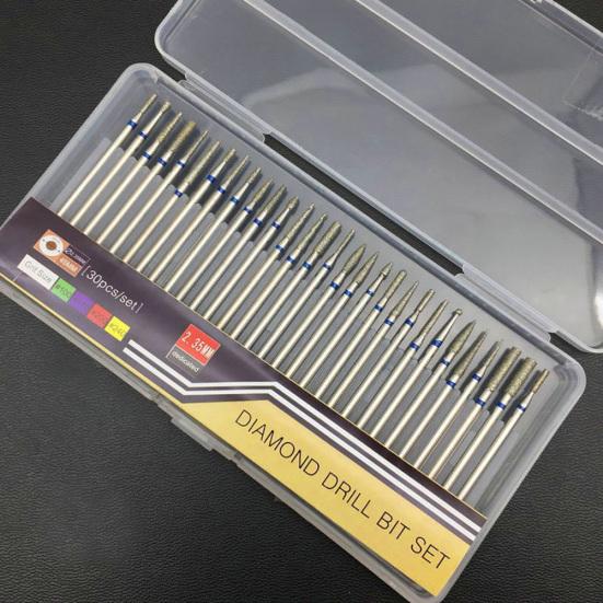 Стальные сверла для ногтей, инструмент для удаления гель-лака для маникюра и педикюра