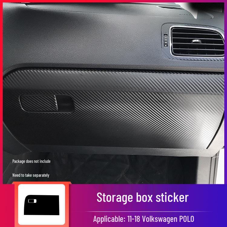 Защитная наклейка от царапин для интерьера центральной консоли VW Polo 2011-2018