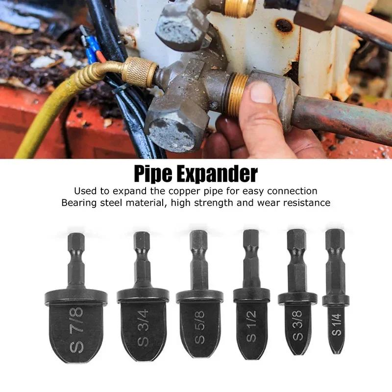 Ремонтный набор Кондиционер Медный расширитель труб Инструмент для обжима Ручной инструмент для обжима труб Сверло Инструмент для обжима медных труб