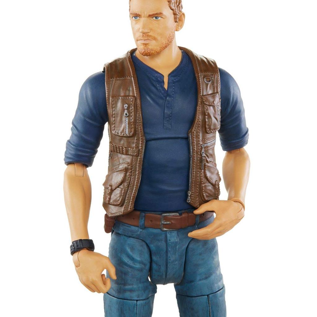 JURASSIC WORLD MATTEL 2020 AMBER COLLECTION 6inch Action Figure OWEN GRADY Movie Fallen Kingdom Jurassic Park Dinosaur Figure Goods Chris Pratt [Item]
