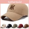 Polyester Letter Embroidered Baseball Cap For Sun Protection And Sunshade Men Women