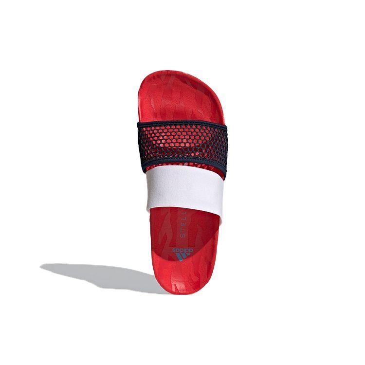 Stella McCartney X Adidas Lette Слайды Удобные Универсальные Быстросохнущие Сандалии-слайды Женские слайды Красный FZ2884