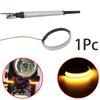 Flexible Red/Blue/Yellow/White 45mm-70mm Turn Signal Light  Indicator Fork Motorcycle SMD LED Strip