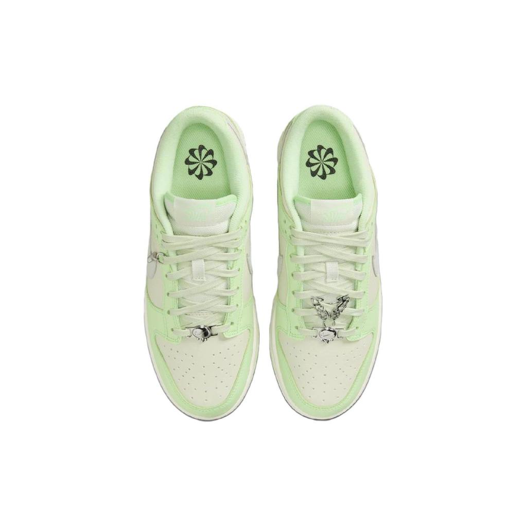 Nike Dunk Low Next Nature Sea Glass Женские кроссовки Зеленые светло-серебристые Vapor-Green FN6344-001