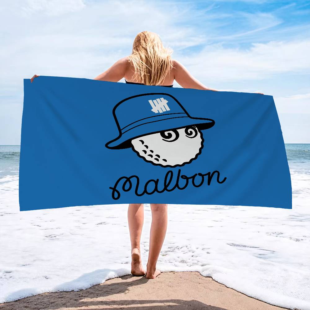 Модное M-Malbon Golf Арт Пляжное полотенце Банные полотенца для девочки Микрофибра Быстросохнущее Не прилипает песок Пляж Йога Спа Тренажерный зал Бассейн