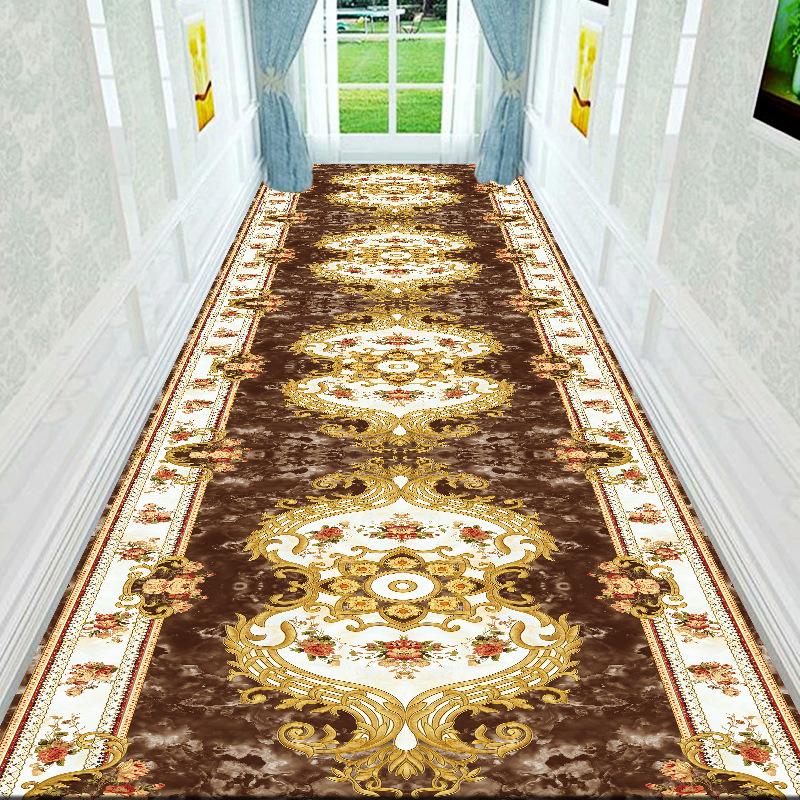 Hotel Carpet Floor Mat Entrance Hallway Corridor Staircase 3D Long Strip Home Carpet