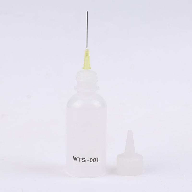1 шт. 50 мл Wts-001 пластиковая бутылка для жидкого спирта с иглой для дозатора паяльная флюсовая паста для ремонта сварки печатных плат телефона