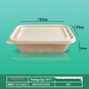 Yuan Zheng He Biodegradable Corn Starch Takeout Food Containers