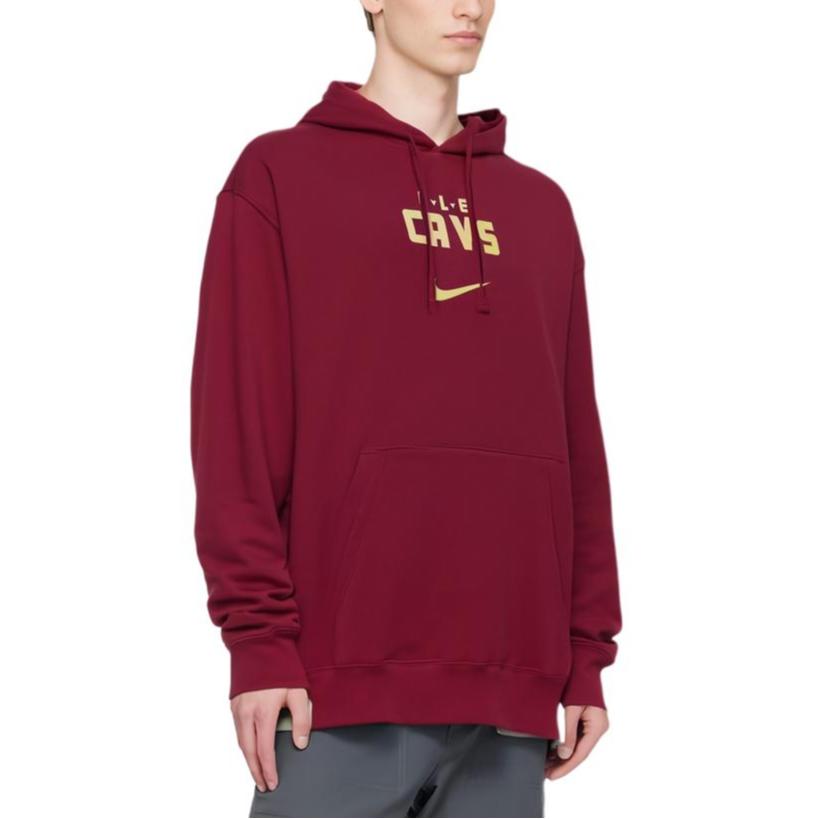 Nike Мужская толстовка с капюшоном Nike NBA Cleveland Cavaliers Club Fleece City Edition FB4826-698
