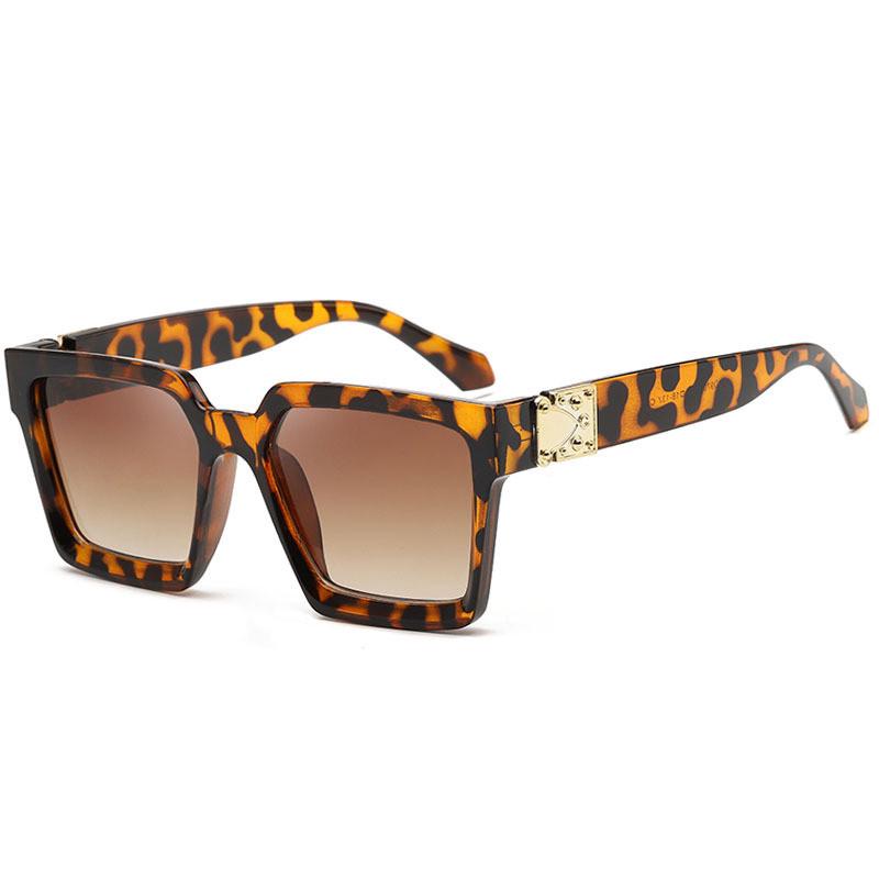 Солнцезащитные очки квадратные женские солнцезащитные очки женские очки очки пластиковая оправа прозрачные линзы Uv400 оттенок мода вождение новые