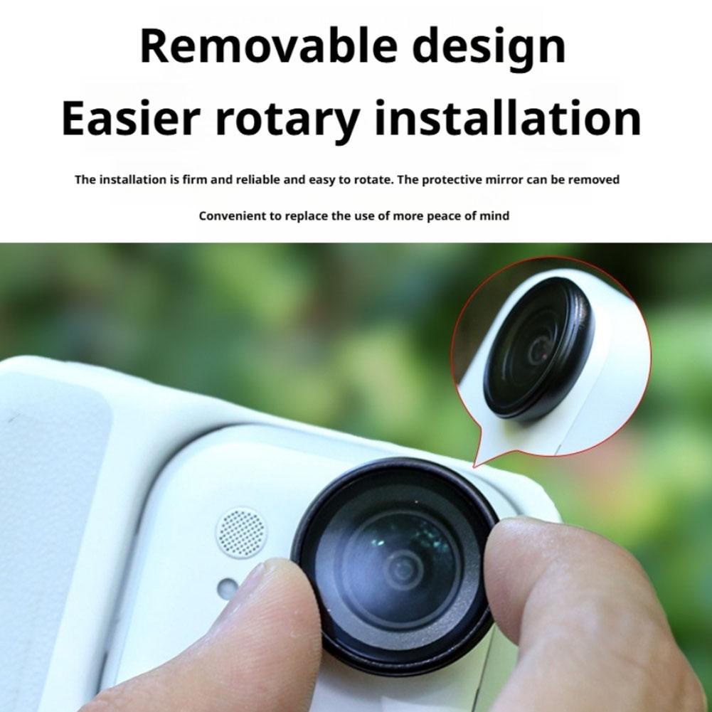 Protective Glass Cover For Insta360 GO Ultra Lens High Definition Tempered Glass Hardness Screen Protector Anti-Fingerprint