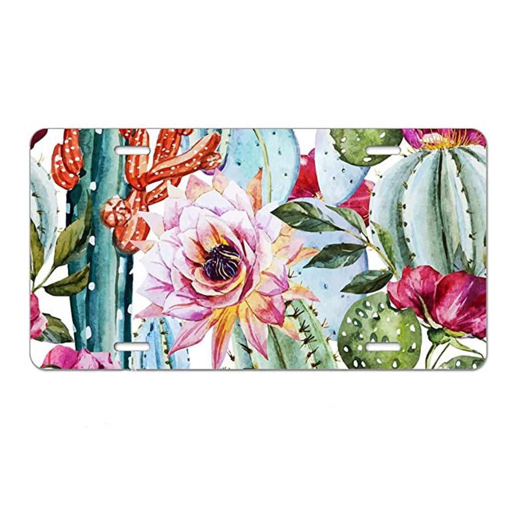 Sublimation Printed US Standard License Plate Metal Sign, 12x6 Inches, Hot-Selling Design