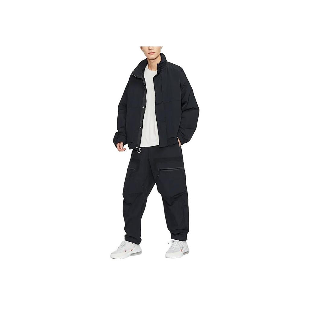 Nike Tech Fashion Удобные мягкие, приятные для кожи брюки-карго мужские брюки черного цвета HJ2941-010