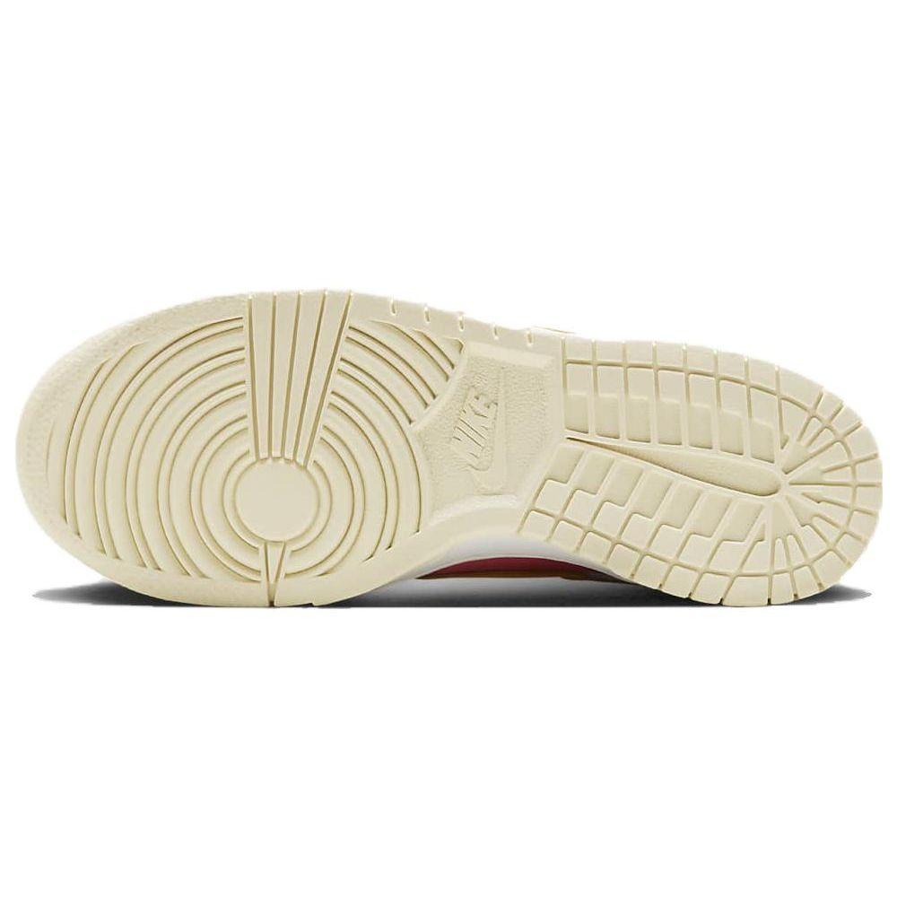 Nike Dunk Замшевые Спортивные Комфортные Прочные Дышащие Низкие Детские Кроссовки Детские кроссовки Фиолетовый Розовый DH9765-500
