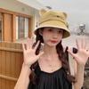 Cat Ears Sun Hat Fishermans Hat Women Summer Cotton Bucket Hat Streetwear for Daily Outdoor Activities