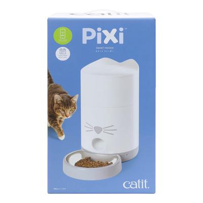 GEX Catit Pixi Умная кормушка Умная автоматическая кормушка для кошек с удаленным расписанием и приложением для смартфона - управление, менеджмент, подключение.