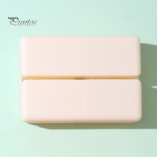 Органайзер для таблеток, складная магнитная коробочка для таблеток с 7 отделениями, прочные прозрачные крышки без запаха, коробка для ежедневной организации таблеток