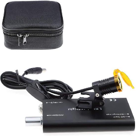 Стоматологический 3 Вт Портативный Светодиодный Налобный Фонарь Налобный Фонарь, 3 Вт Светодиодный Налобный Фонарь с Пластиковым Зажимом и Фильтром для Медицинского Бинокулярного Увеличителя