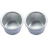 Set of 50 Aluminium Candle Cups Holder Candlestick Candle Drip Protectors Decor