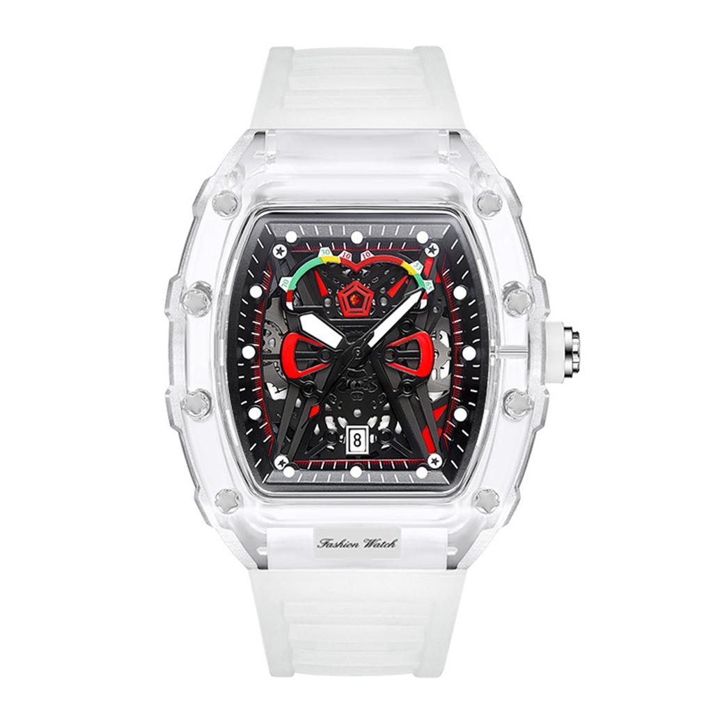 Men's Waterproof Luminous Running Alarm Clock Watch