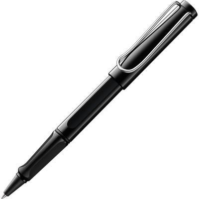 Шариковая ручка LAMY Safari, блестящая черная, роллер - пластиковый корпус